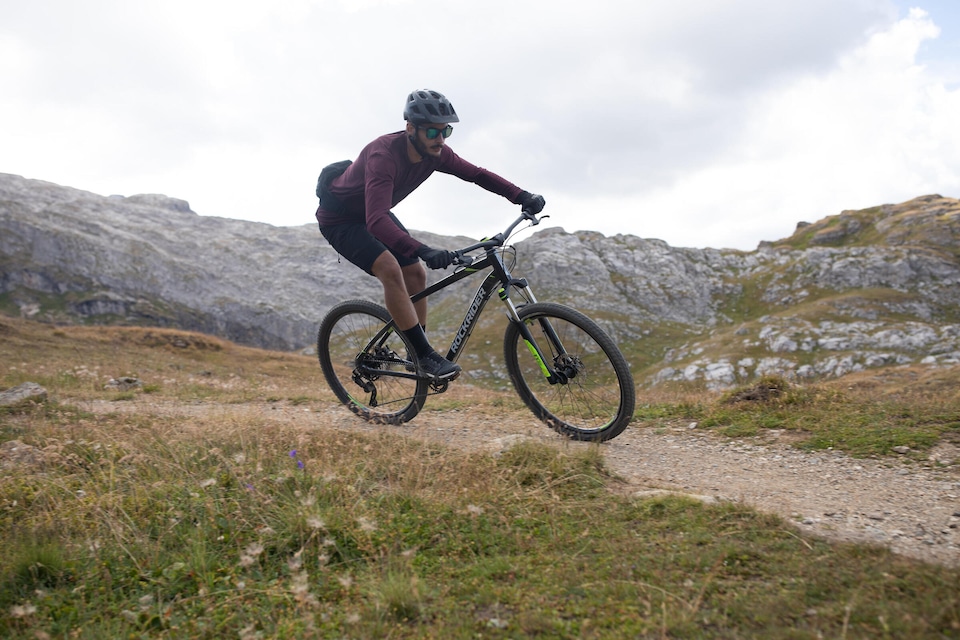 image 1 of Decathlon Mountain Bike Helmet EXPL 50