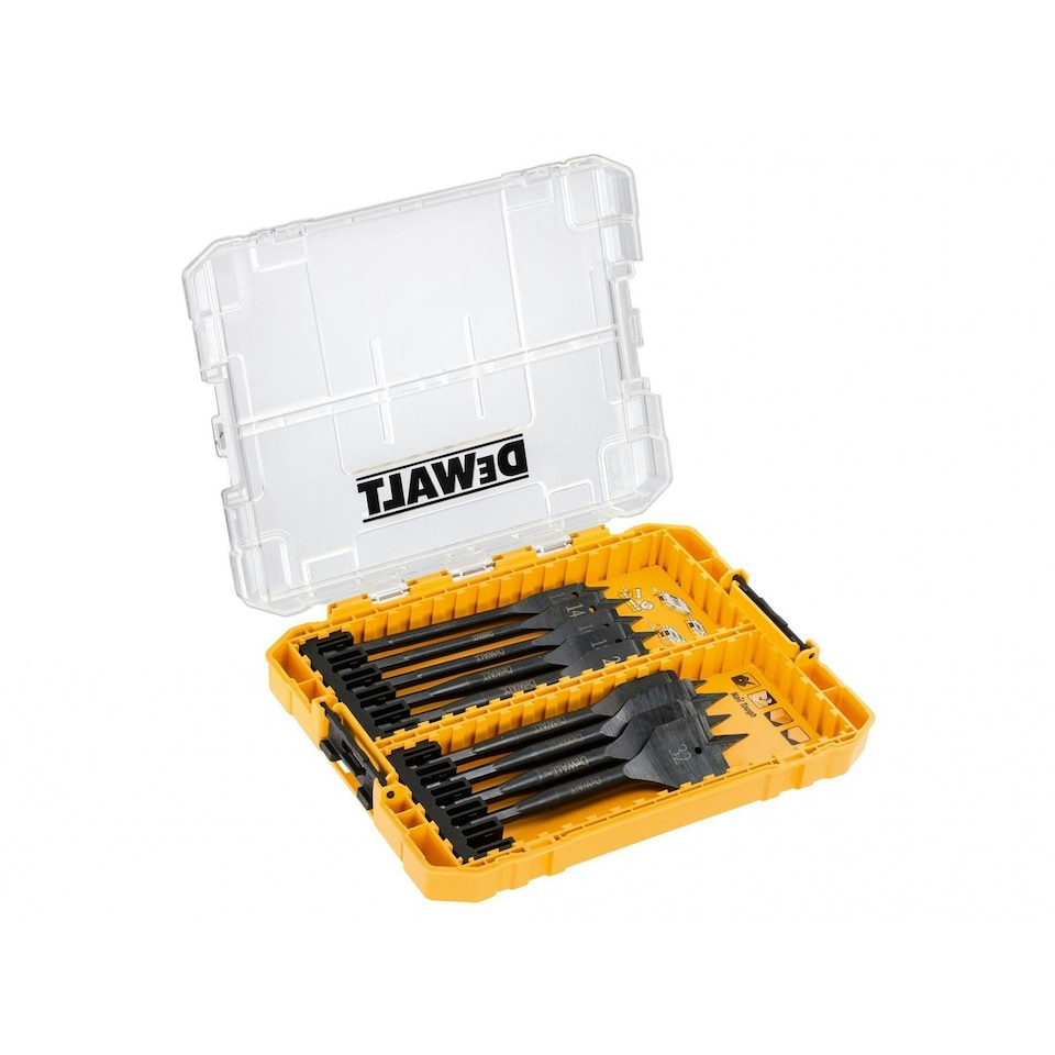 Dewalt Power Tools Dt70751 Extreme Flat Bit Set, 9 Piece - Multi Colour - One Size