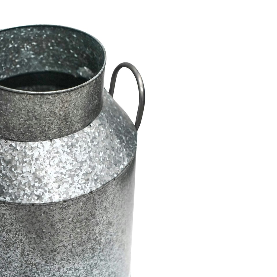 image 1 of Galvanised Milk Churn