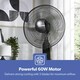 image 3 of GEEPAS 16’’ Pedestal Fan with Remote Control – 60W