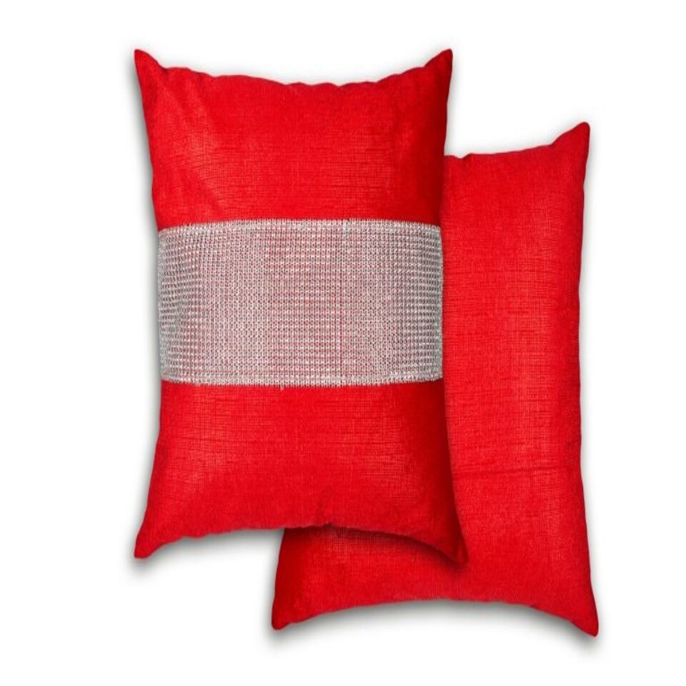Melia Cushion Cover Red | Red | Red