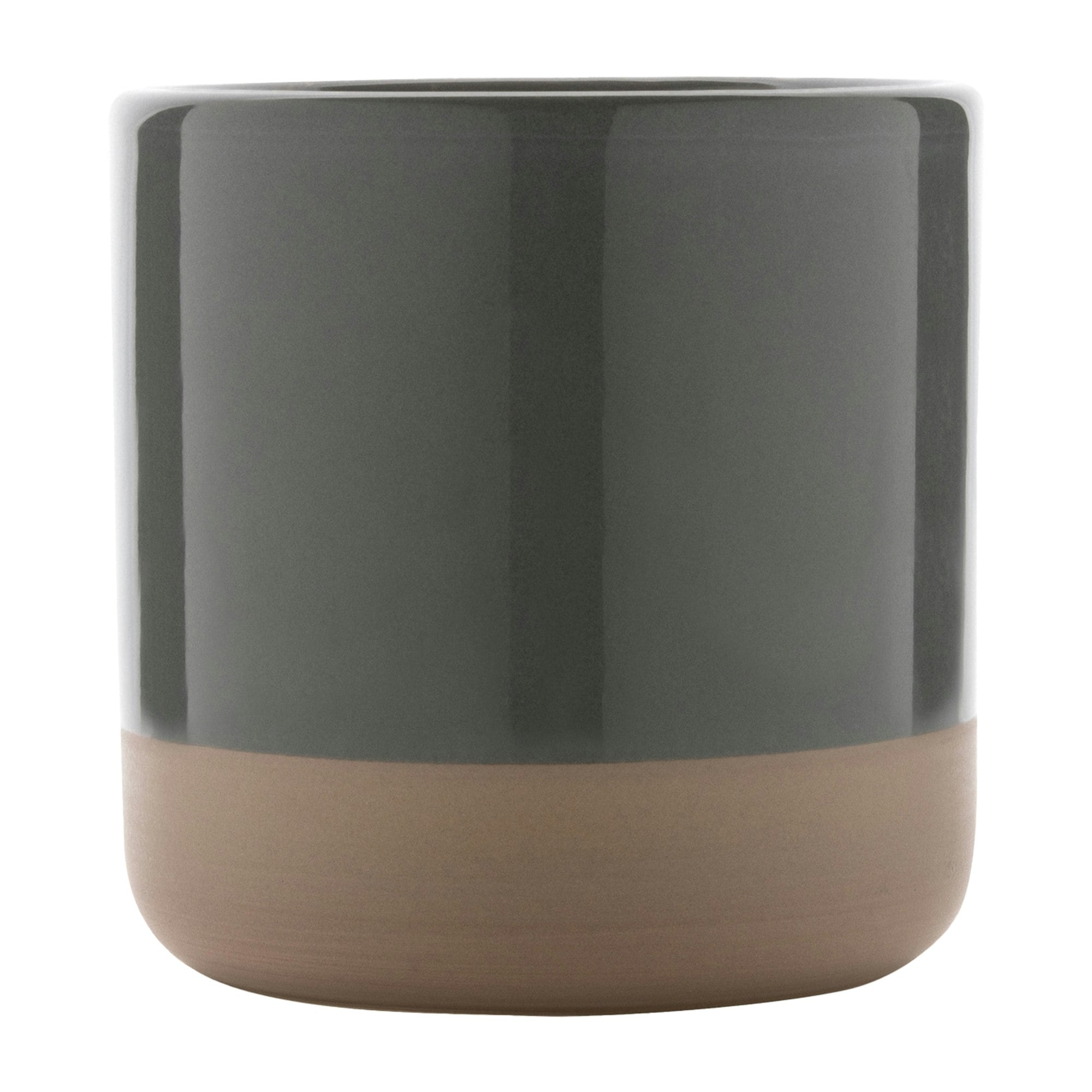 XD Collection Glazed Ceramic 360ml Mug - Grey - One Size