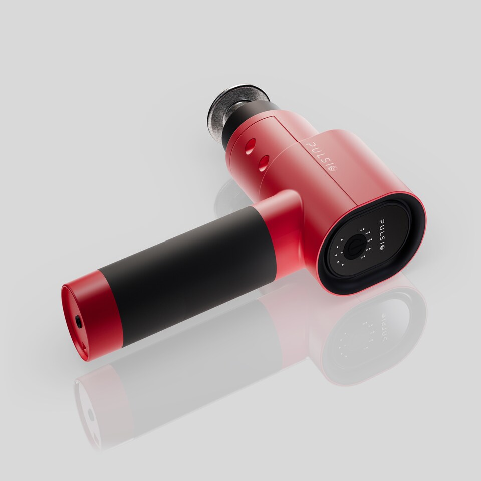 image 1 of Pulsio Elite Massage Gun - Red
