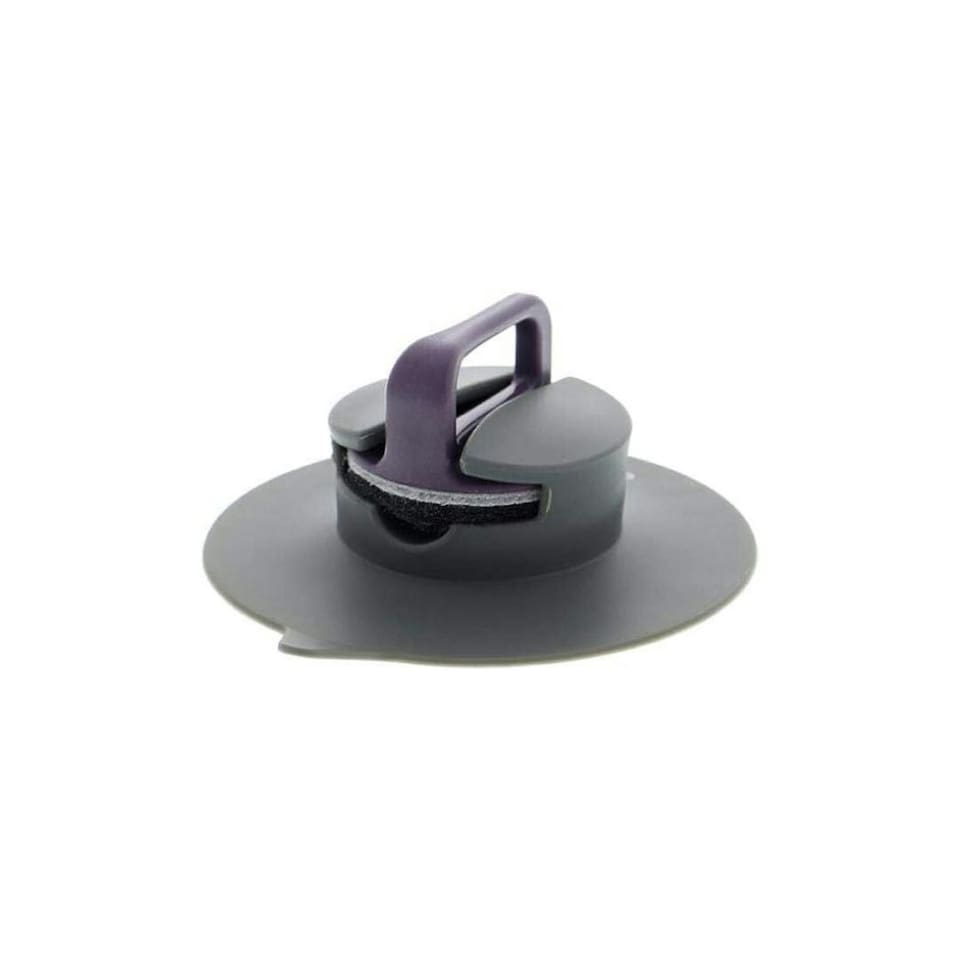 image 1 of CALITEK Scouring Pad Non Scratch Cleaning Pad with Suction Pad Holder | Grey