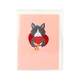 image 2 of Cat with Red Roses 3D Pop Up Valentine’s Day Card