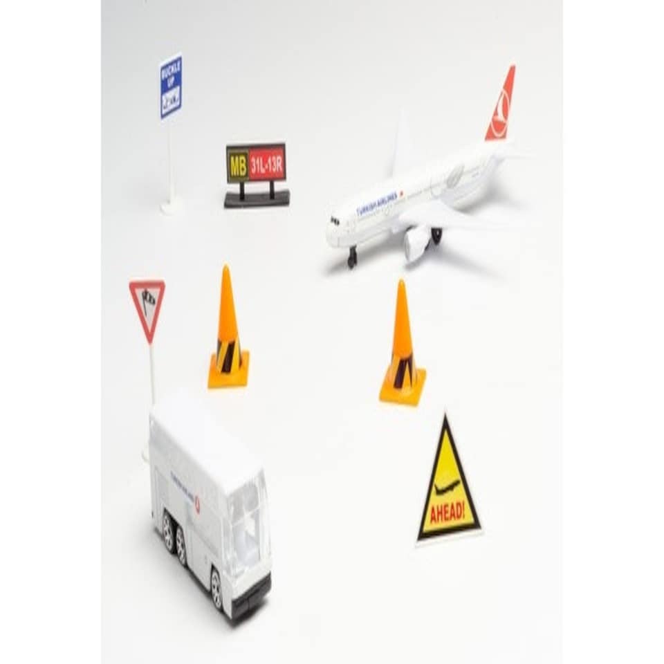 Aviation Toys Aviation Toys Playset Turkish Airlines
