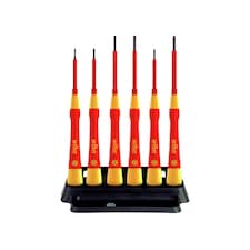 Wiha Picofinish Sl/ph Fine Vde Screwdriver Set, 7 Piece - Multi Colour - One Size