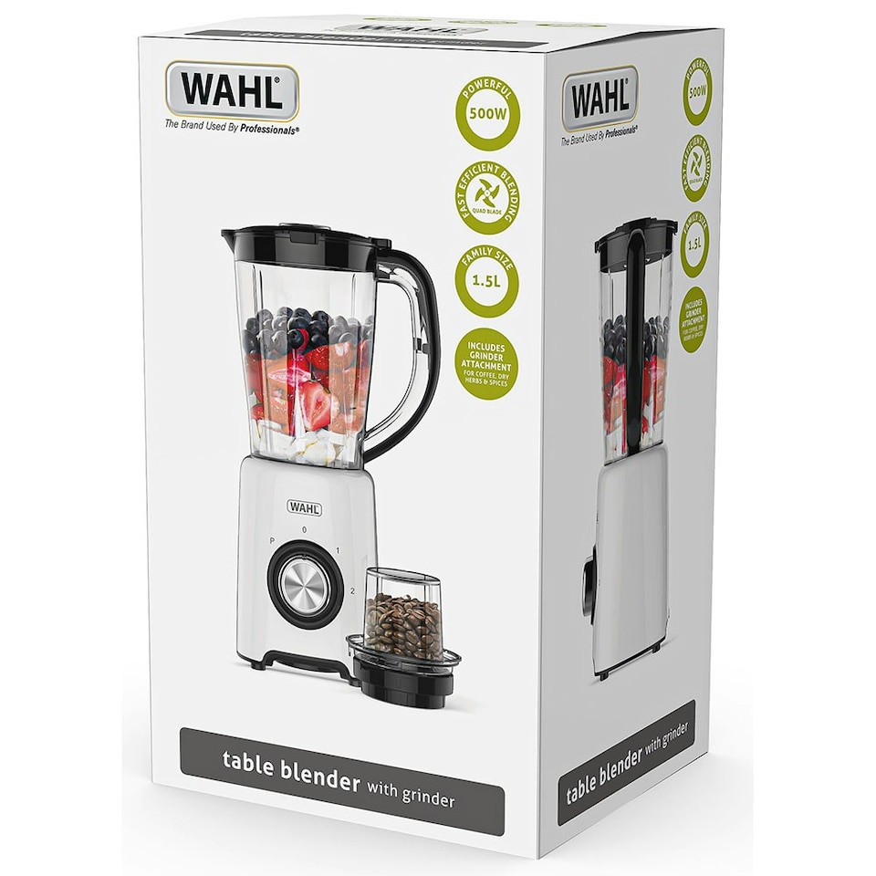 image 1 of Wahl ZY122 500W Table Blender with Grinder