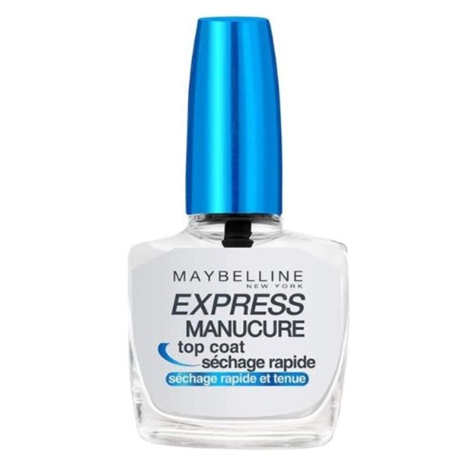 Maybelline Express Manicure Quick Dry Top Coat Nail Polish 10ml N/A