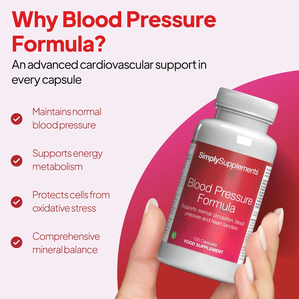 image 1 of Blood Pressure Formula - 120 Capsules