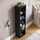 image 5 of Vida Designs Oxford 5 Tier Cube Bookcase Display Storage, Black