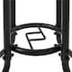 image 7 of Yaheetech 69.5 cm Outdoor Coffee Table-Black | Black | Black | 69.5 cm Dia. x 73 cm H | 1