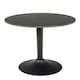 image 1 of Malta Ceramic Round Coffee Table in Matt black 60x45cm