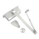 image 1 of Smiths Architectural Overhead Door Closer - Silver - One Size