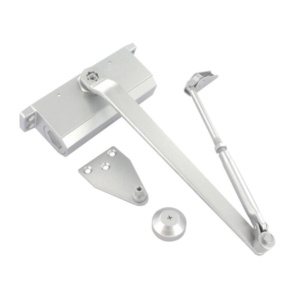 image 1 of Smiths Architectural Overhead Door Closer - Silver - One Size