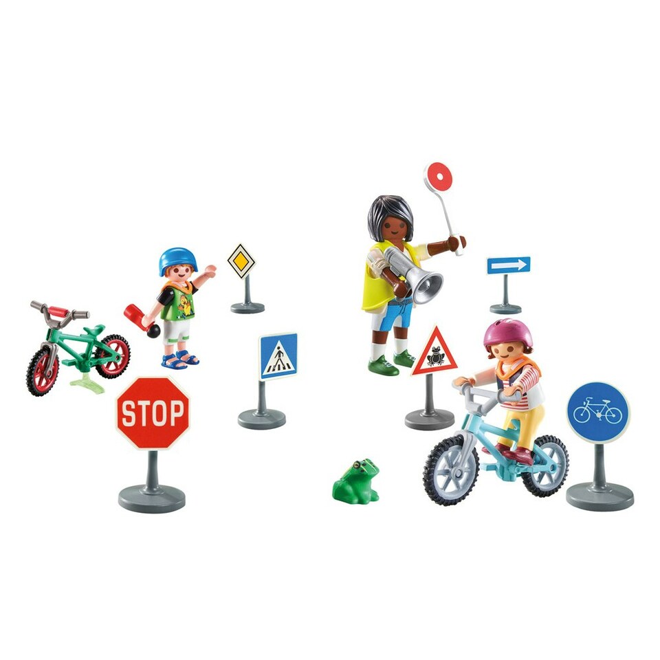 image 1 of PLAYMOBIL 71332 City Life School Traffic Education