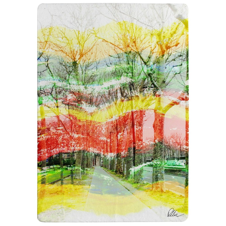 image 1 of Vanishing point (Rug) Multi | XL: 160x230cm