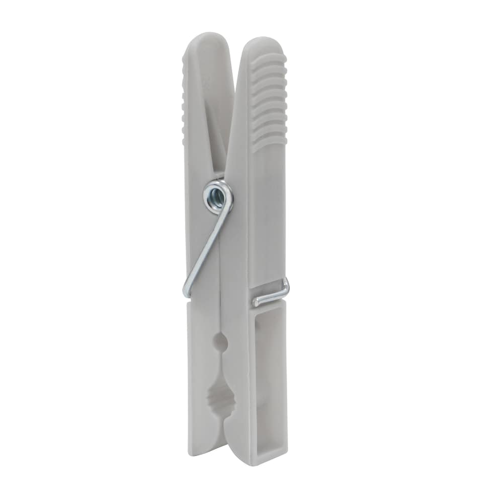 image 1 of JVL 108 Pack Plastic Clothes Pegs, Assorted Colours