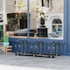 image 7 of HOMCOM Bike Parking Rack Bicycle Locking Storage Stand for 3 Cycling