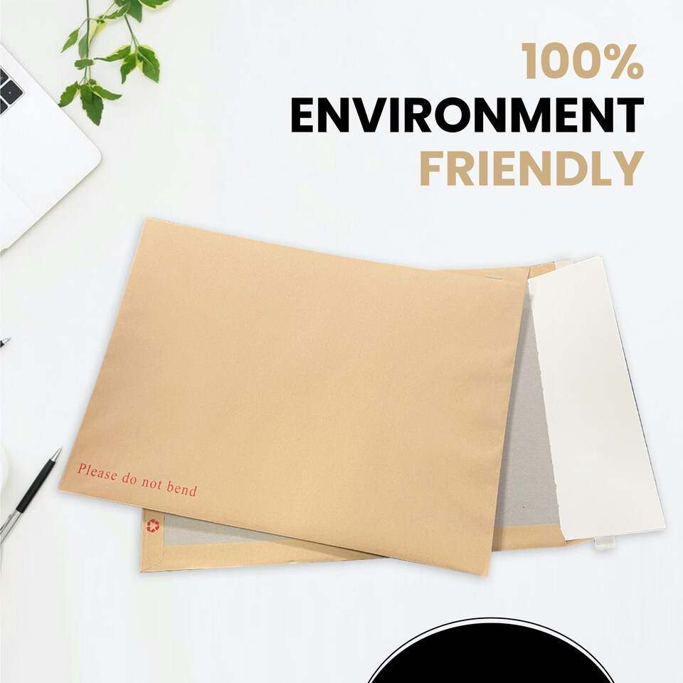 image 1 of Box of 50 C3 Board Back Envelopes (324 x 457mm)