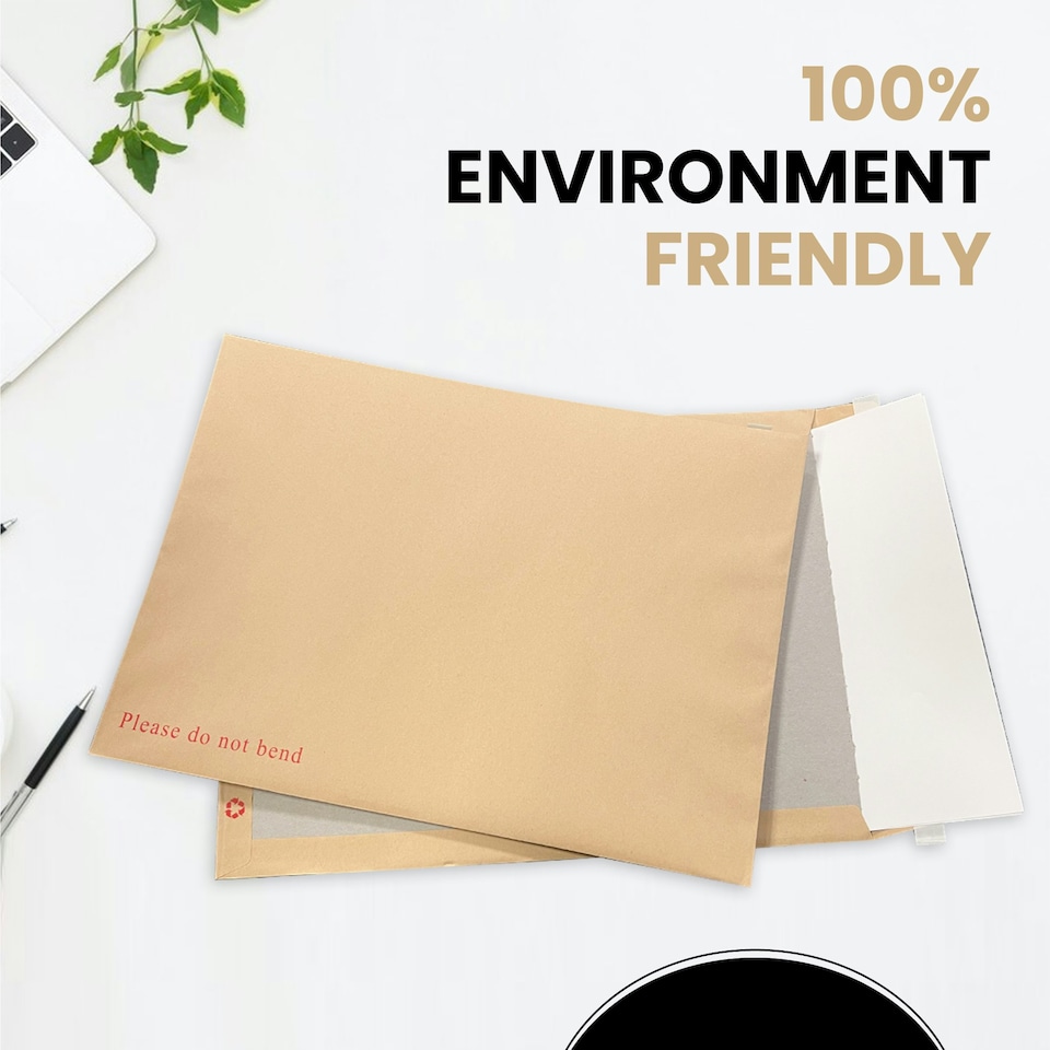 image 1 of Box of 50 C3 Board Back Envelopes (324 x 457mm)