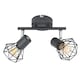 image 1 of ValueLights Angus Industrial Matte Grey Spotlight & Bulb | Grey
