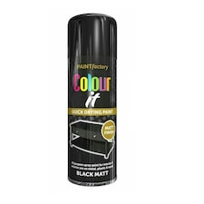 Primer Spray Paint Aerosol Auto Car Lacquer Wood Metal 400ml Black | Matt