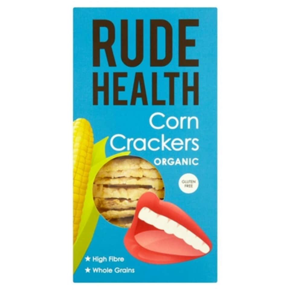 Corn Crackers, Organic 130g (Rude Health)