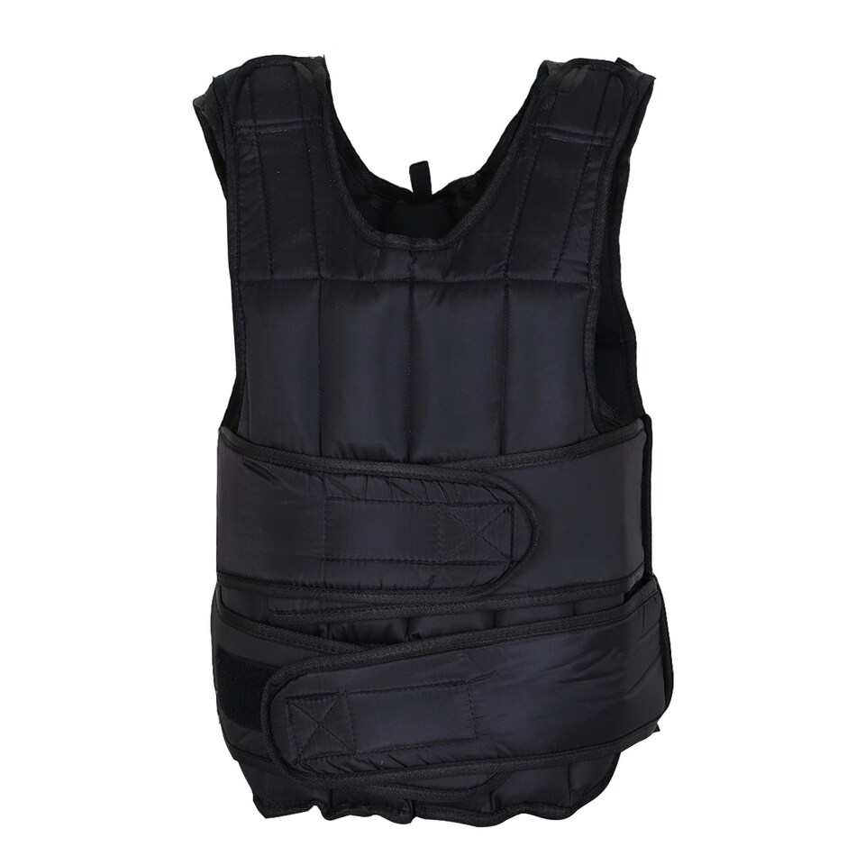 image 1 of HOMCOM 20KGS Adjustable Weight Vest Running Gym Training Weight Loss, Red