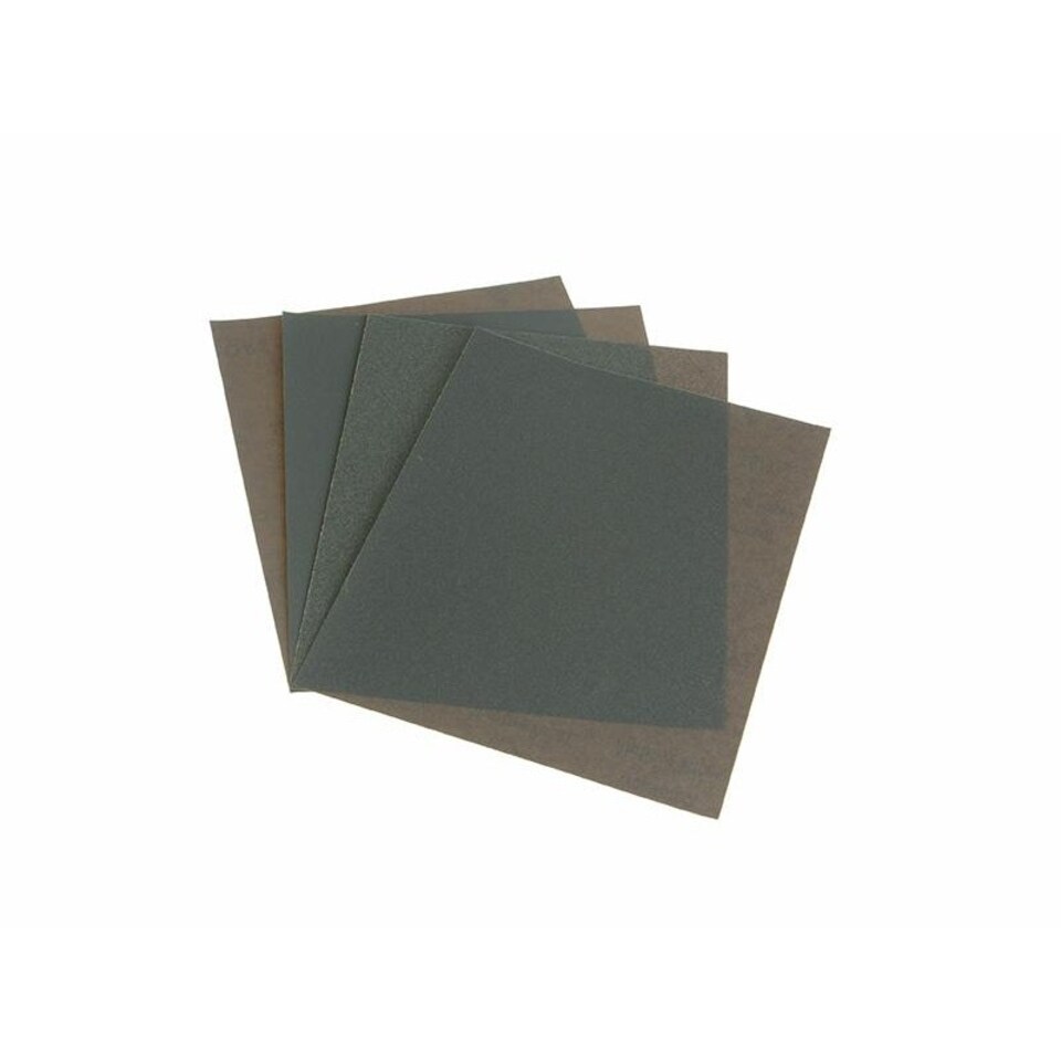 Faithfull Wet & Dry Paper Sanding Sheets - Multi Colour - Medium Pack of 4