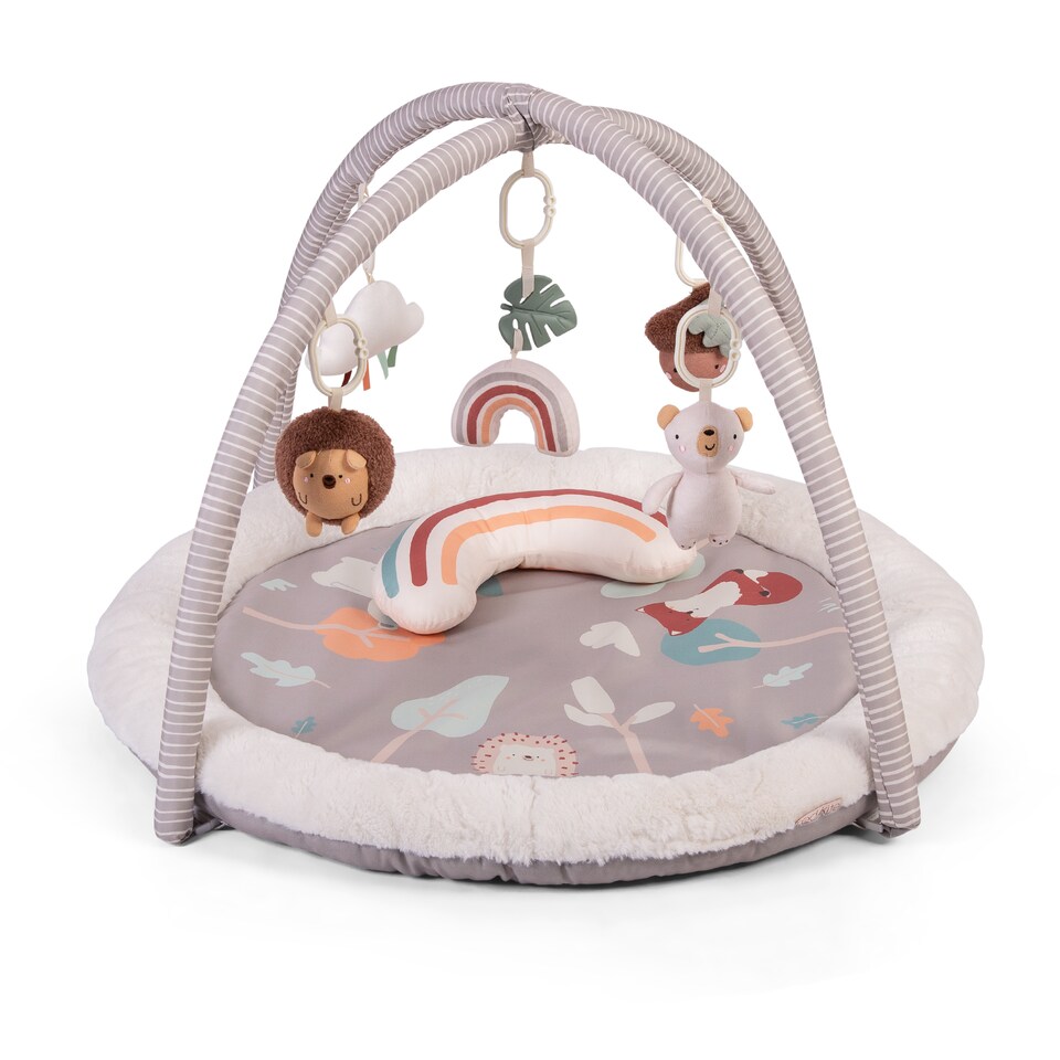 image 1 of Red Kite Padded Play Gym - Woodland Walks | Brown | Woodland Walks | One Size | 1