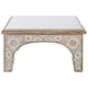 image 2 of Centre Table DKD Home Decor 81 x 81 x 45 cm Crystal Aluminium Mango wood N/A