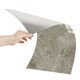 image 4 of Living and Home 10 Pcs Peel and Stick Marble Wall Tile, Dark Grey