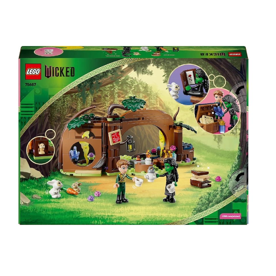 image 1 of Lego 75687 Wicked Elphaba's Retreat 228 Piece Set