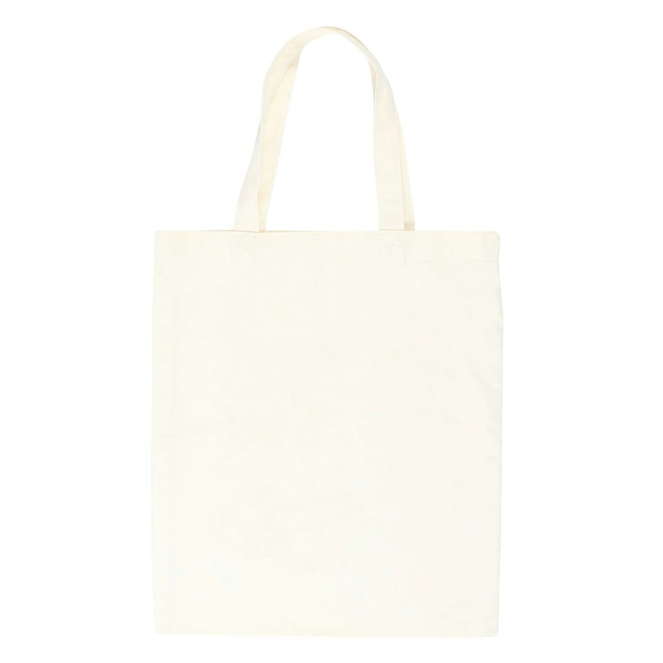 image 1 of Something Different Full Of Crystals Cotton Tote Bag - Black/White - One Size | Black