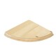 image 1 of Anika 28.5cm x 28.5cm Pine Wooden Shelf Brown