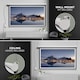image 5 of 84" Electric Motorised Projector Screen with Remote & Wall Mount
