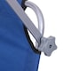image 9 of Outsunny Folding Chair Sun Lounger w/ Sunshade Garden Recliner Hammock Blue