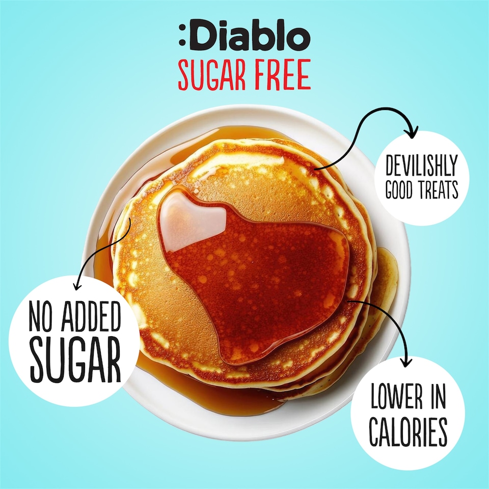 image 1 of Diablo Sugar Free Maple Flavour Dessert Sauce 390g