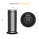 image 8 of MONHOUSE Electric Heater - Energy Efficient PTC Ceramic, Silent Portable Heater with LED Display, Remote Control, Overheat Protection, Smart Thermostat