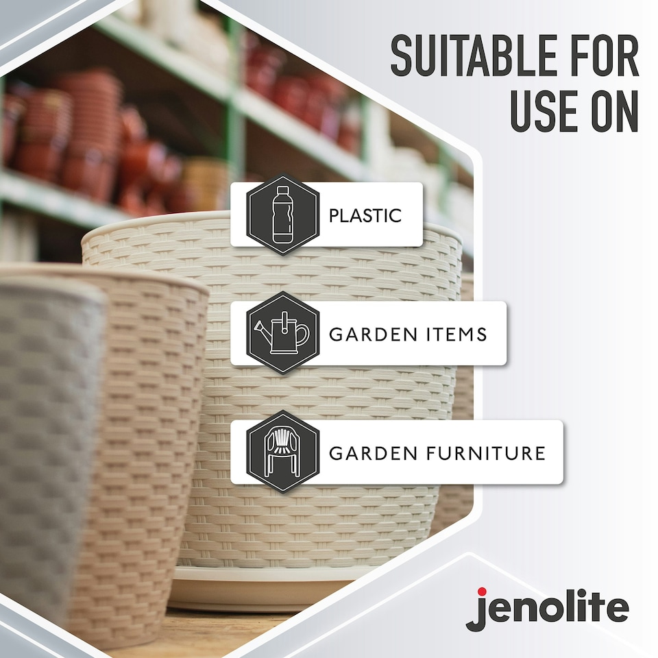 image 1 of Jenolite Directoplast Multi-Surface Paint - Slate Grey Gloss - 400ml Spray Can - 2-Pack