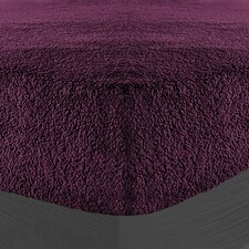 Teddy Fitted Sheet 30cm Extra Deep Soft Cuddly Soft Touch Bedding Purple | King