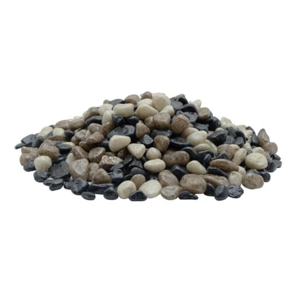 Marina Decorative Aquarium Gravel 2kg - Grey/Black