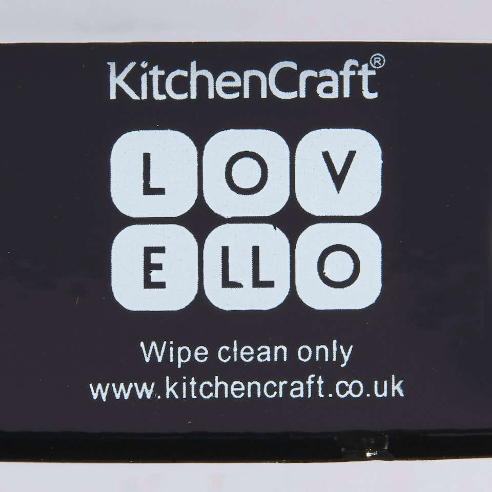 image 1 of Lovello Utensil Holder Black 20x10cm