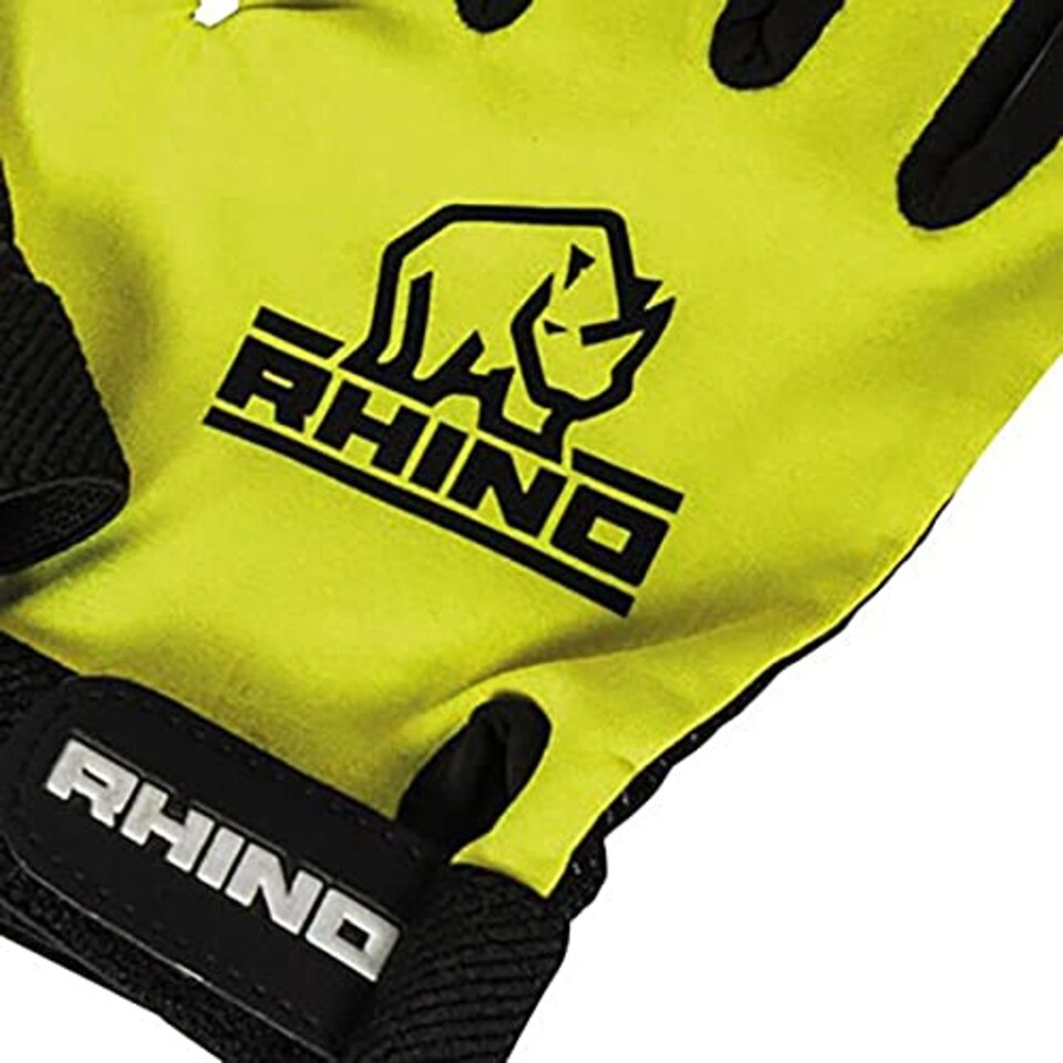 image 1 of Rhino Pro Full Finger Mitts Black Size Mb/Lb