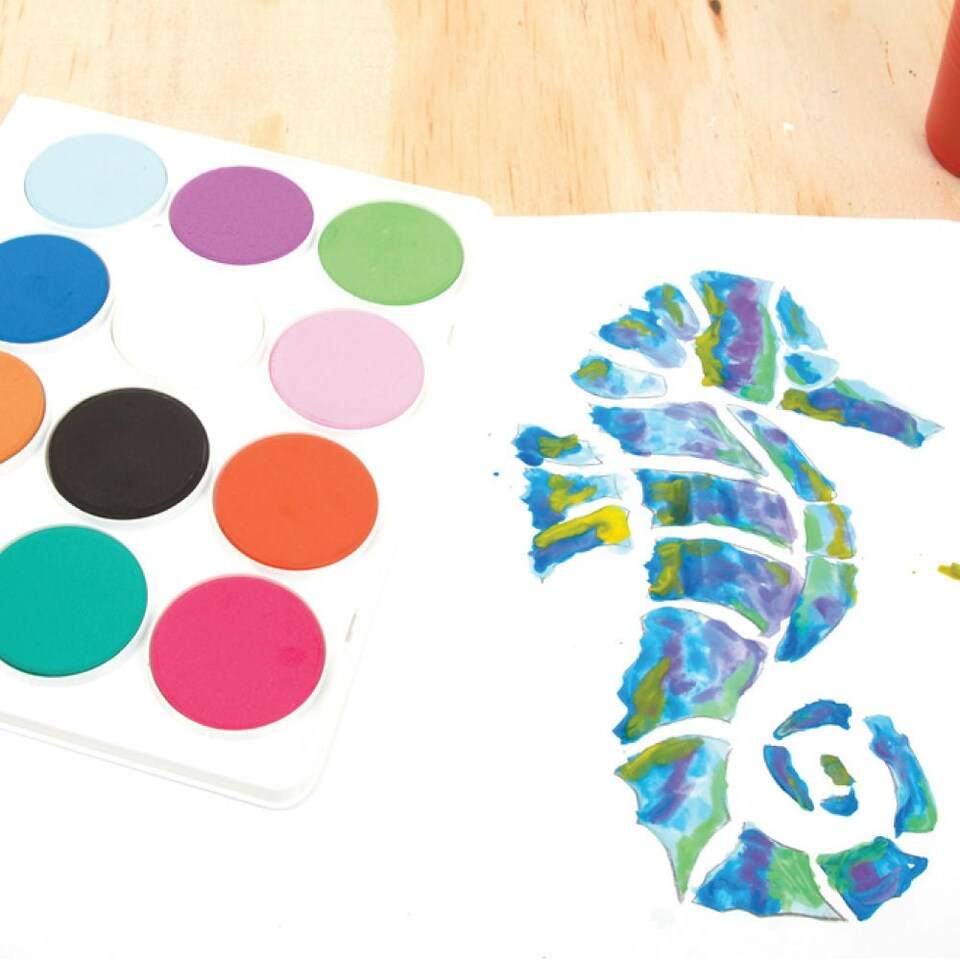 image 1 of Micador jR. Jumbo Watercolour Palette