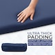 image 6 of Alivio Waterproof Self Inflating Sleeping Mat 1.5in Memory Foam Camping Pad for Hiking, Tent, Travel (Single)