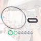 image 10 of SPARES2GO Boiler Burner Seal Gasket Kit for Vaillant ecoMAX ecoTEC Pro Plus VU VUW Heat Exchanger Door Sealing Set (0020025929)