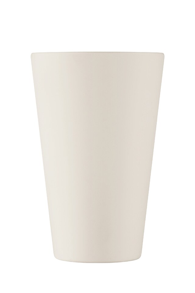 image 1 of Ecoffee Cup 14oz 400ml Reusable Eco-Friendly, Plant Based Coffee Cup with Silicone Lid & Sleeve, Black Nature | White | Black Nature