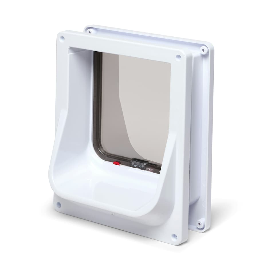 image 1 of Cat Mate Electromagnetic Cat Flap – White (254W)
